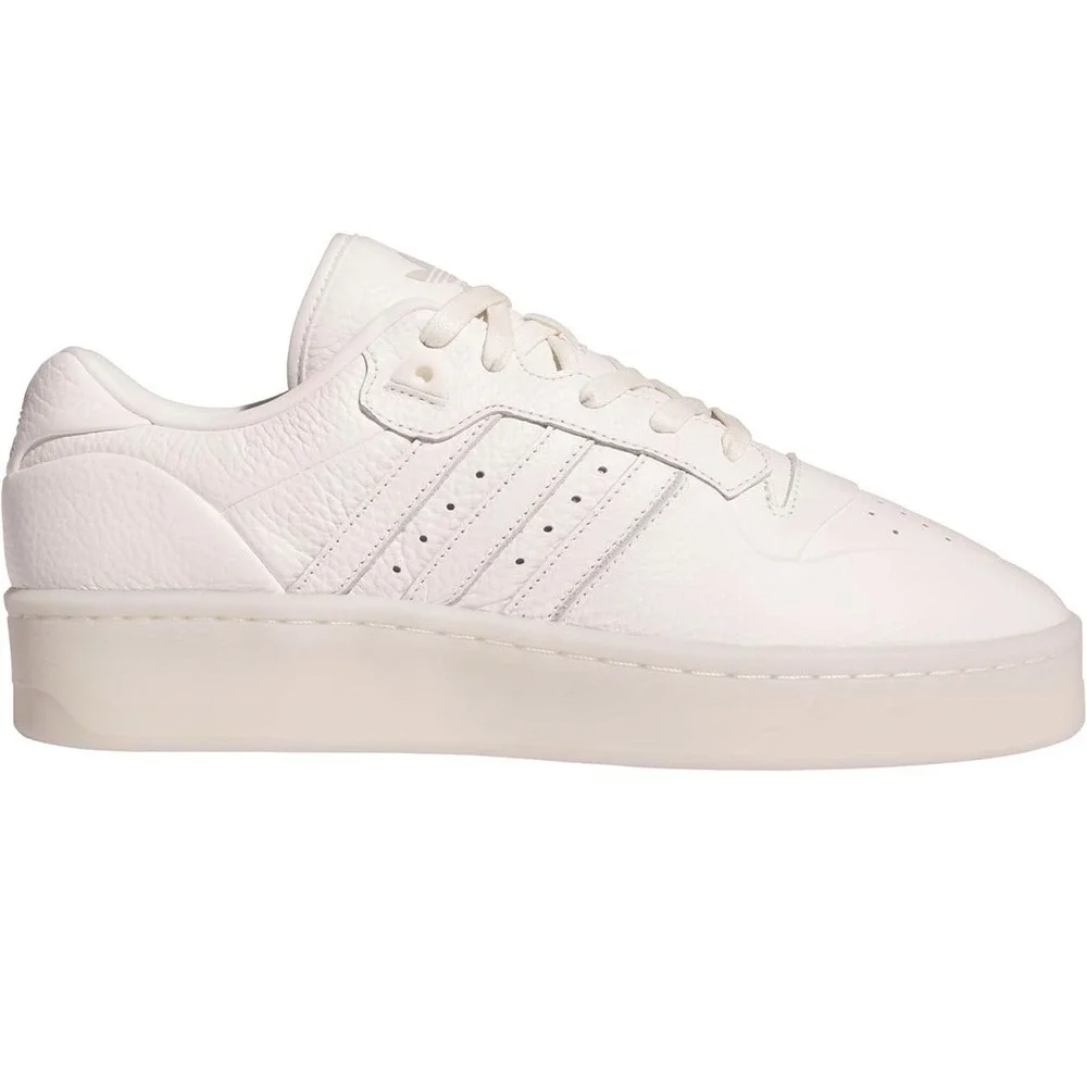 Adidas Adult Rivalry Lux Low Top Basketball Sneaker White Mens 10 Womens‎ 11 New
